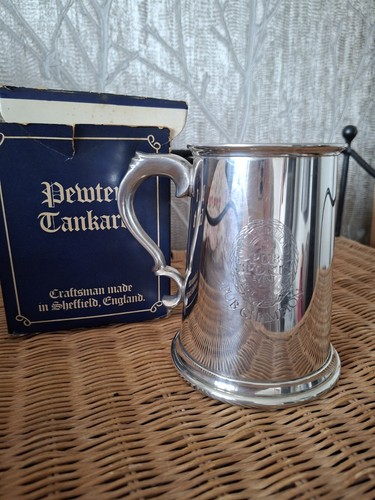1983 pewter tankard pub - 1983,