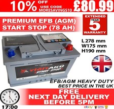 096 100 START STOP AGM 78AH