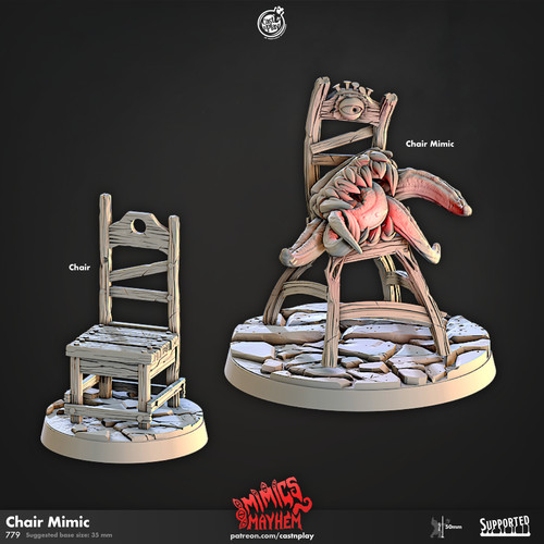 Chair unique mimic dungeons - chair, |