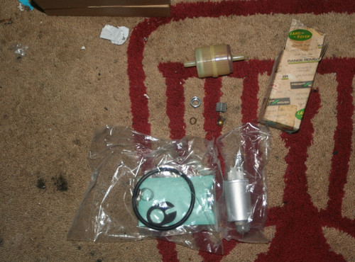 Rover sd1 fuel pump genuine - rover,