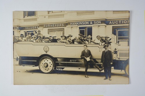 Motor charabanc coach - motor,