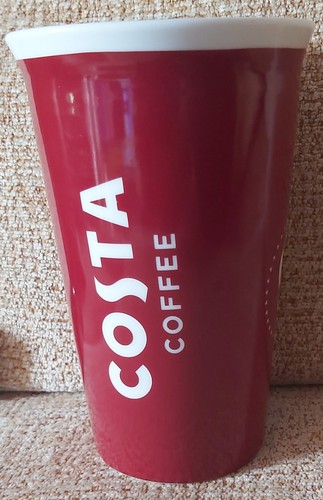Costa coffee tall ceramic - coffee,