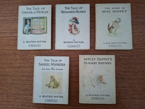 Vintage set 1970s f warne - of, 5