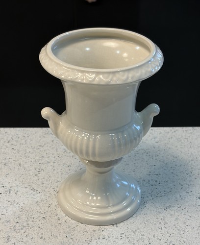 Dartmouth vintage white urn - vintage,