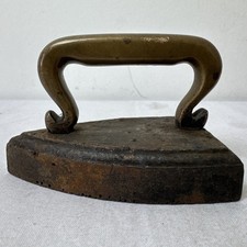 Brass Sad Iron Antique IR4