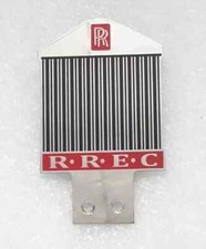 Badge Logo Vintage Rrec Rolls-Royce Enthusisast's Club Car Grill Metal |Fit For