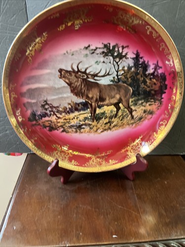 Vintage bavaria elk stag - elk,