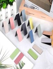 Set Of 4 Plain Colourful Magnetic Bookmarks For Kids And Adults
