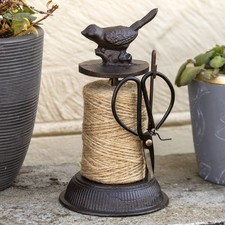 Cast Iron Robin String Tidy