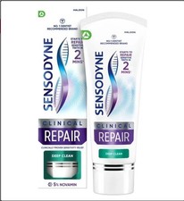 Sensodyne Clinical Repair Deep Clean Toothpaste 75ml