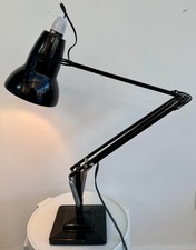 Vintage Anglepoise model 1227 Black 2 Step Base Desk Lamp