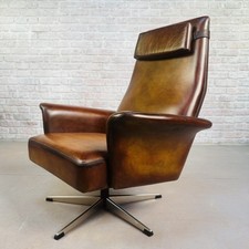Vintage Danish Tan Leather