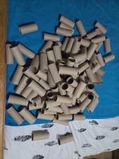 100 Empty Toilet Roll Tubes-