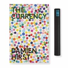 Original THE CURRENCY Blue Exhibition Poster /Print DAMIEN HIRST Dots Spots NEW