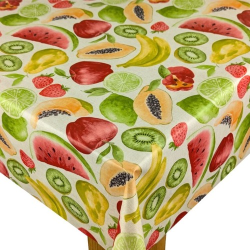 Wipe clean tablecloth vinyl - wipe,