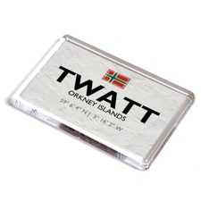 FRIDGE MAGNET - Twatt, Orkney