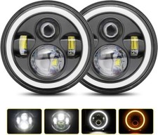 Classic Car 7" Domed Lens H4