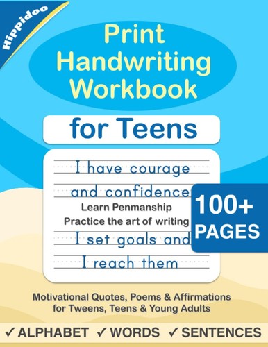 Print handwriting workbook - print,