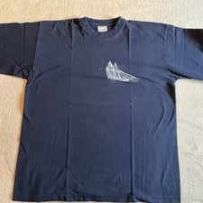 VTG Sailboat T Shirt Mens XL