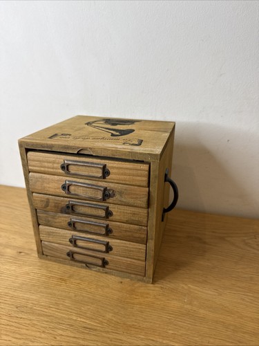 Vintage boite wooden range - wooden,