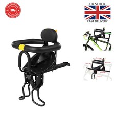 Child Bicycle Front Seat - Safe Aluminum Saddle for Kids 8  to 7