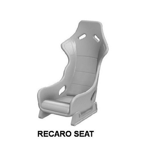 Pair bucket racing recaro - of,