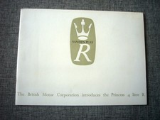 Vanden Plas Princess 4-litre R brochure, c1964, rare & original, excellent