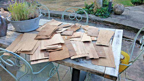 Job lot wood veneer - wood,