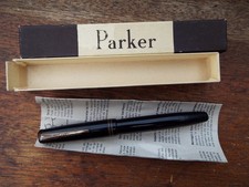 Vintage Parker Victory Fountain Pen 14ct Gold Nib