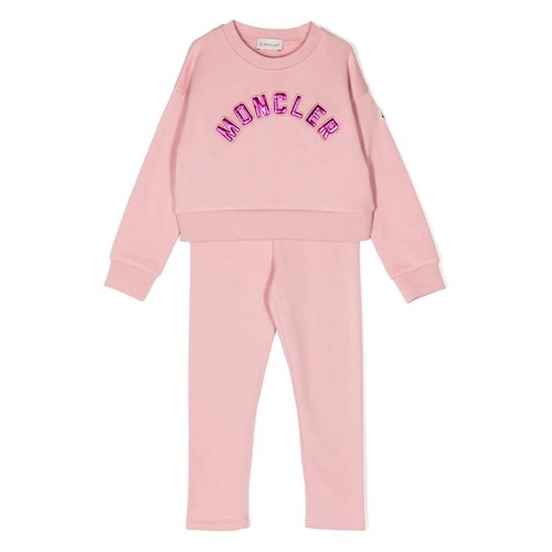 Moncler kids logo applique - moncler, logo-applique