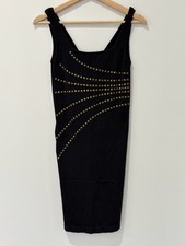 Vintage Bebe Mini Dress Womens