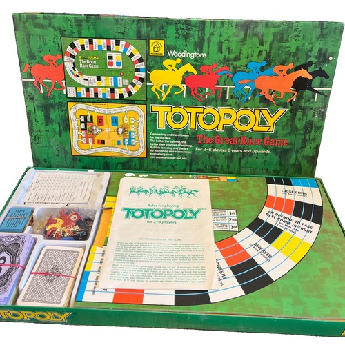 Totopoly board game vintage - totopoly,