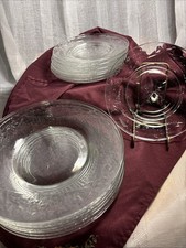 VTG Clear Glass Luncheon &