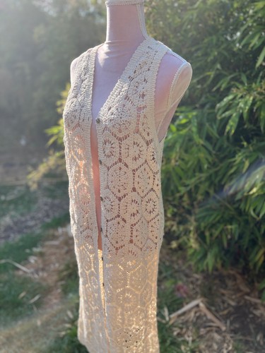 Apricot long sleeveless - long,