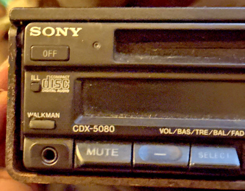 Vintage 1990s sony cdx - vintage,