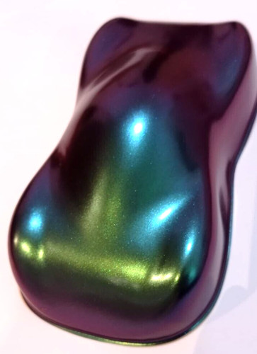 Chameleon green sky - green,
