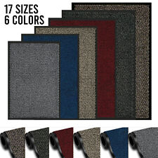 Non Slip Rubber Mat Door Mats Indoor Outdoor Washable Rugs Welcome Door Mat