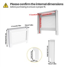Extra Tall Radiator Cover 92cm