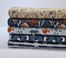 Pirate Cotton Treasure Fabric