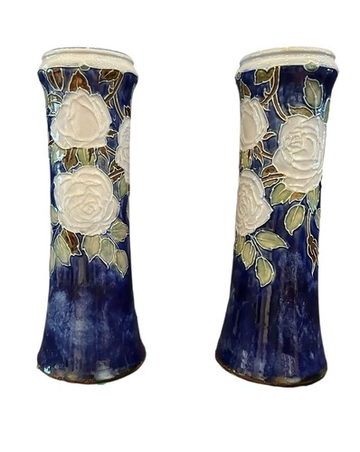 Pair royal doulton vases - pair,