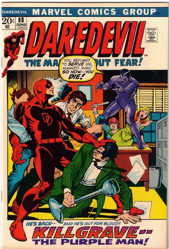 Daredevil 1972 black - daredevil, 88*1972*black