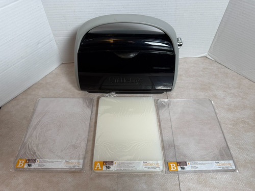 Black cuttlebug embossing die - embossing,