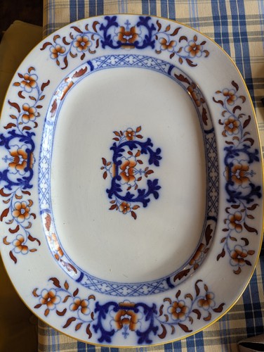 Minton boyle platter imari - minton, &