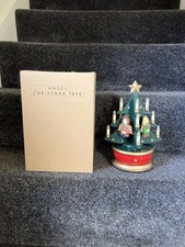AVON Cosmetics Angel Rotating- Musical Christmas Tree Ornament with Box