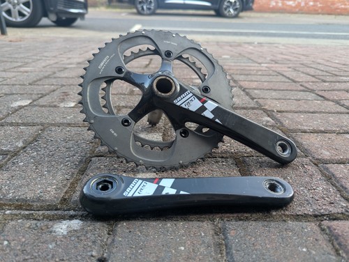 Sram red 175mm cranks with - red,