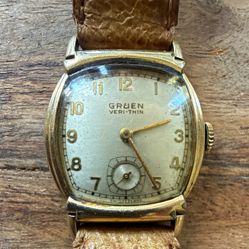 Gruen veri thin vintage gold - veri-thin,