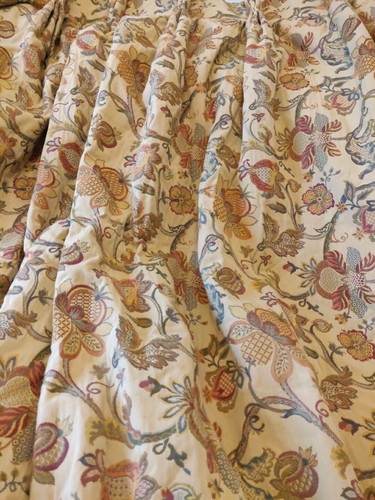 Pair jacobean tapestry - pair,