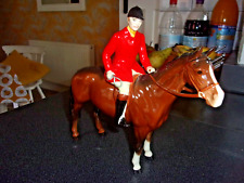 BESWICK HUNTSMAN SEATED ON HORSE - IN EXCELLENT CONDITION