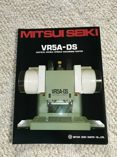 Mitsui seiki ds cnc - mitsui, vr-5a-ds