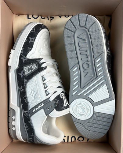 Louis vuitton grey denim - vuitton,